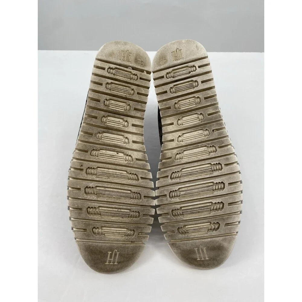 Ilse Jacobsen Shoes US 7.5 EU 38 Gray Tulip Flats Comfort Perforated Slip On